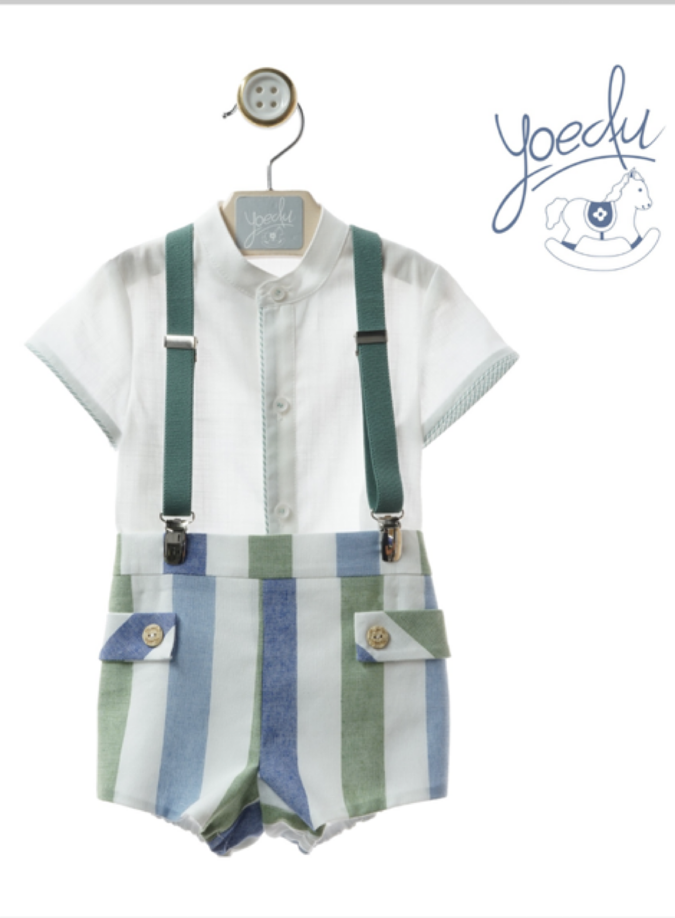 CONJUNTO BEBE CON TIRANTES